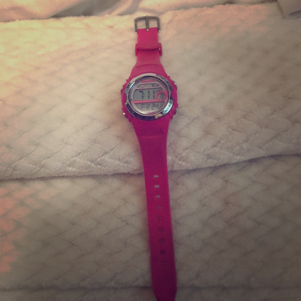 Marathon Pink Resin Watch